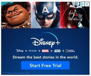 Ejemplos de anuncios - Disney+